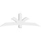 Ekena Millwork Davenport Architectural Grade PVC Gable Bracket, 84"W x 28"H x 6"D x 6"F, 8/12 Pitch GBP084X28X0606DAV00 - alternate 5